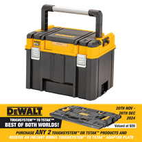 DeWalt TSTAK 2.0 Deep Tool Box Long Handle