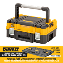 DeWalt TSTAK 2.0 Shallow Tool Box Long Handle