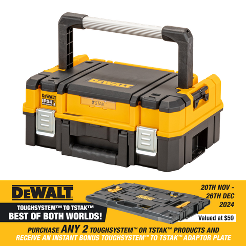 DeWalt TSTAK 2.0 Shallow Tool Box Long Handle