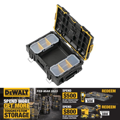 DeWalt TOUGHSYSTEM 2.0 Small Tool Box