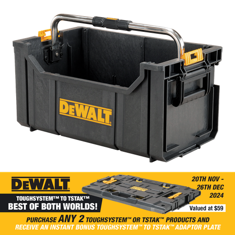 DeWalt TOUGHSYSTEM Open Tote with Handle