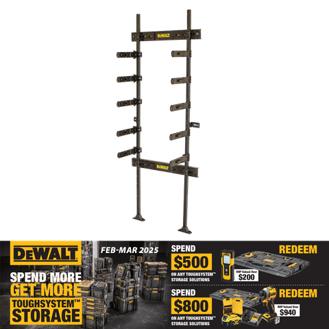 DeWalt TOUGHSYSTEM Workshop Racking