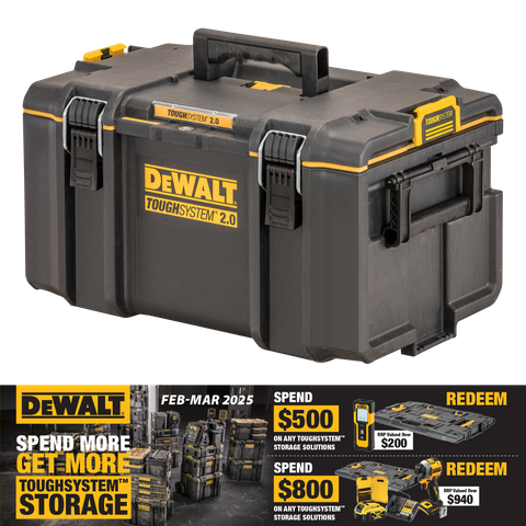 DeWalt TOUGHSYSTEM 2.0 Medium Tool Box