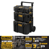 DeWalt TOUGHSYSTEM 2.0 Mobile Storage System 3pc