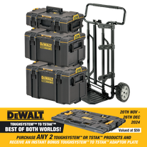 DeWalt TOUGHSYSTEM 2.0 Mobile Storage System 4pc