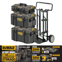 DeWalt TOUGHSYSTEM 2.0 Mobile Storage System 4pc