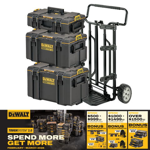 DEWALT TOUGHSYSTEM 2.0 Mobile Storage System 4pc