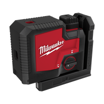 Milwaukee REDLITHIUM 3 Point Laser Kit Green Dot 3Ah