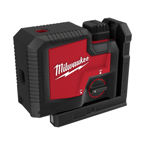 Milwaukee REDLITHIUM 3 Point Laser Kit Green Dot 3Ah