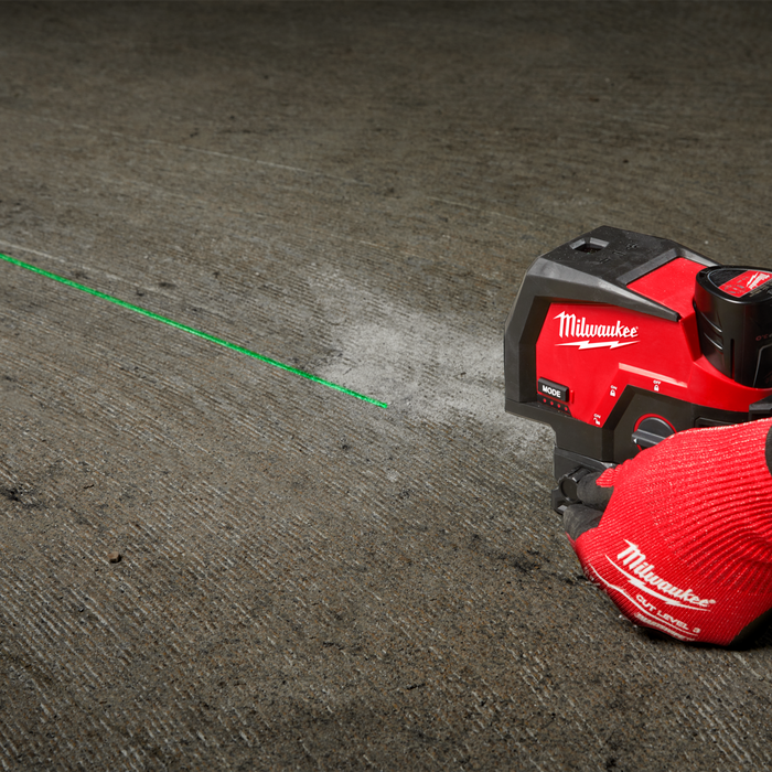 Milwaukee m12 line online laser