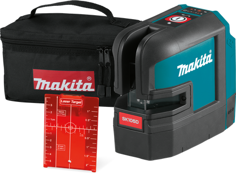 Makita Cross Line Laser Red 12v - Bare Tool
