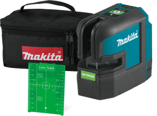 Makita Cross Line Laser Green 12v - Bare Tool