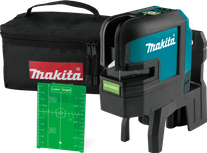 Makita Cross Line 4 Point Laser Green 12v - Bare Tool
