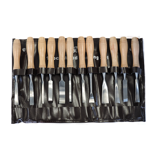 Buy ToolShed Wood Carving Chisel Set 12pc online in New Zealand The