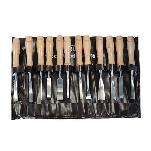 ToolShed Wood Carving Chisel Set 12pc