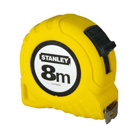 Stanley Tape Measure Yellow 8m