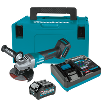 Makita XGT Cordless Angle Grinder Brushless Paddle 125mm 40V 4Ah x 1