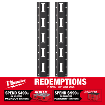 Milwaukee PACKOUT E-Track System Rail 2pc