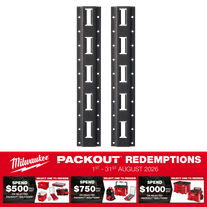 Milwaukee PACKOUT E-Track System Rail 2pc