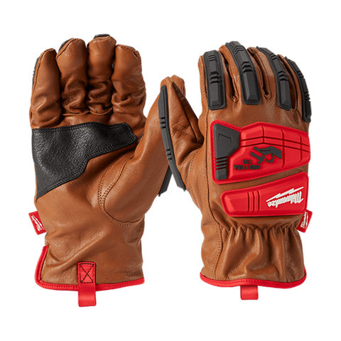 Milwaukee Impact Cut Level 3 Leather Gloves Sml
