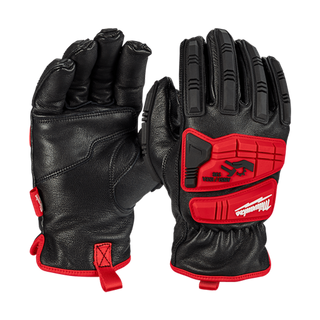 Milwaukee Impact Cut Level 5 Leather Gloves Small
