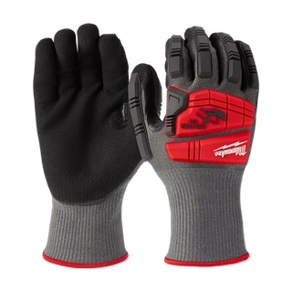 Milwaukee Impact Cut Level 5 Nitrile Dipped Gloves M