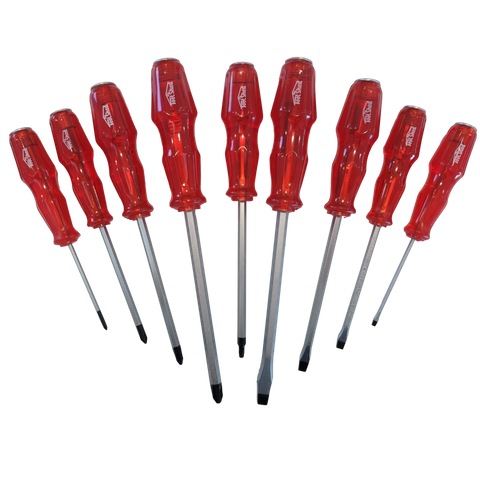 ToolShed Screwdriver Set Full Shaft 9pc