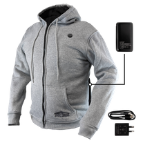 ToolShed Heated Hoodie Grey w/ Battery
