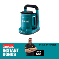 Makita LXT Cordless Kettle 800ml 36V (2x18V) - Bare Tool