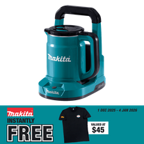 Makita LXT Cordless Kettle 800ml 36V (2x18V) - Bare Tool