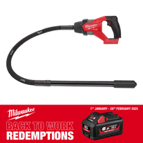 Milwaukee M18 FUEL Cordless Concrete Vibrator 1.2m 18V - Bare Tool