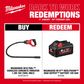 Milwaukee M18 FUEL Cordless Concrete Vibrator 1.2m 18V - Bare Tool