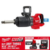 Milwaukee M18 FUEL ONE-KEY Impact Wrench D-Handle 1in 2700Nm 18V - Bare Tool