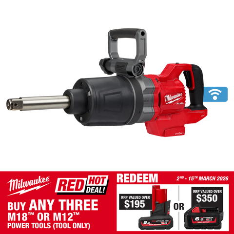 Milwaukee M18 FUEL ONE-KEY Impact Wrench D-Handle 1in 2700Nm 18V - Bare Tool