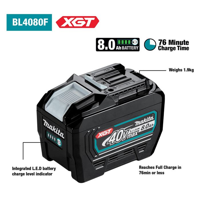 Makita XGT Lithium Ion Battery 40v 8Ah