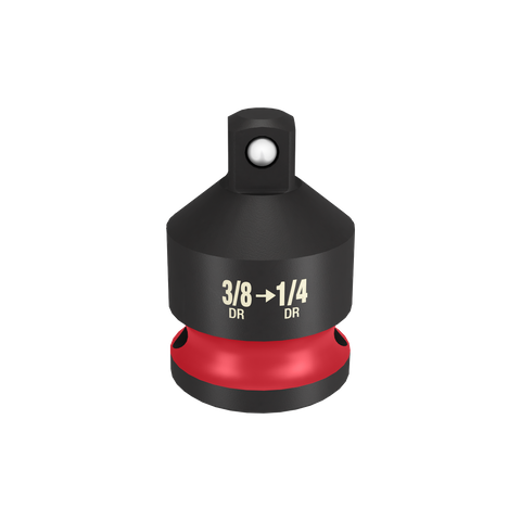 Milwaukee Impact Socket Adaptor 3/8in Dr Female to 1/4in Dr Male