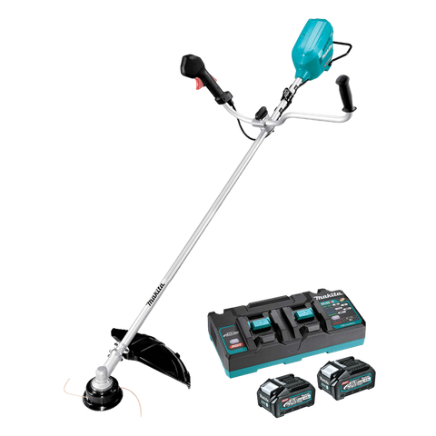 Makita XGT Cordless Bike Handle Brushcutter 80v (2x40v) 2x4Ah