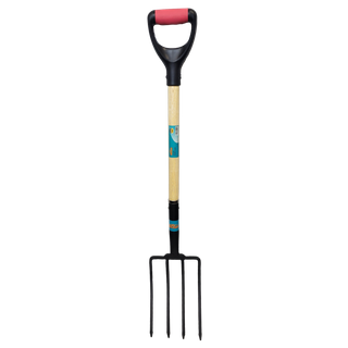 ToolShed Fork with Wooden Handle
