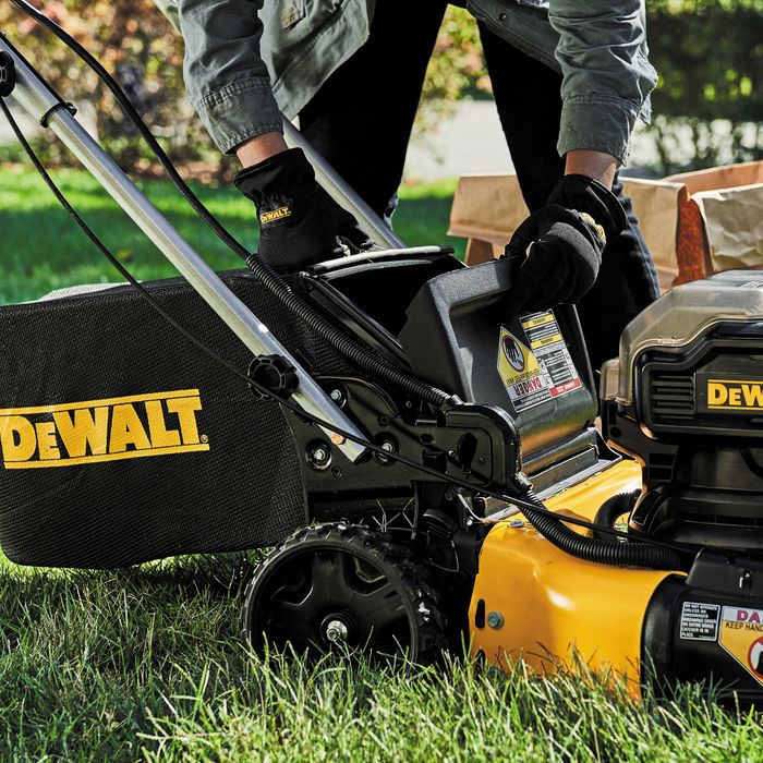 Dewalt 36v lawn online mower review