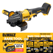 DeWalt FLEXVOLT Cordless Angle Grinder Brushless 180mm 54V - Bare Tool