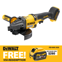 DEWALT FLEXVOLT Cordless Angle Grinder Brushless 180mm 54V - Bare Tool