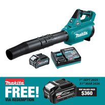 Makita XGT Cordless Blower Variable Speed 40V 4Ah