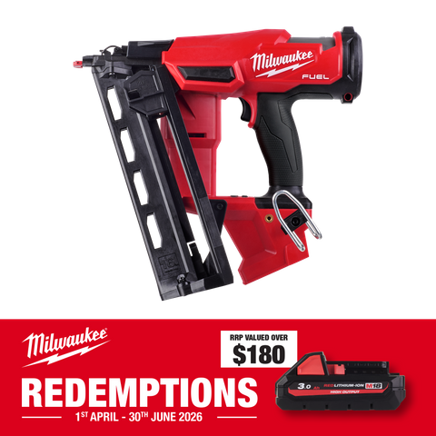 Milwaukee M18 FUEL Cordless Finish Nailer 16Ga 18V - Bare Tool