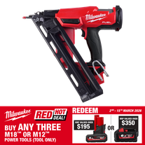 Milwaukee M18 FUEL Cordless Finish Nailer 15Ga 18V - Bare Tool