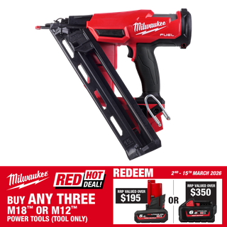 Milwaukee M18 FUEL Cordless Finish Nailer 15Ga 18V - Bare Tool