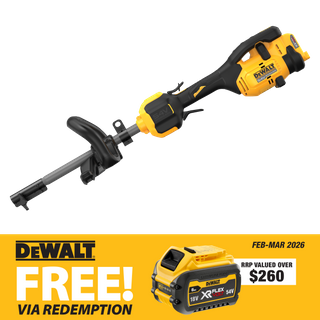 DEWALT FLEXVOLT Cordless Split Boom Power Head Brushless 54V - Bare Tool