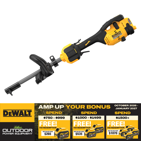DEWALT FLEXVOLT Cordless Split Boom Power Head Brushless 54V - Bare Tool