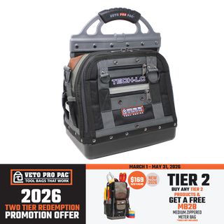 Veto Pro Pac Technicians Tool Bag Compact
