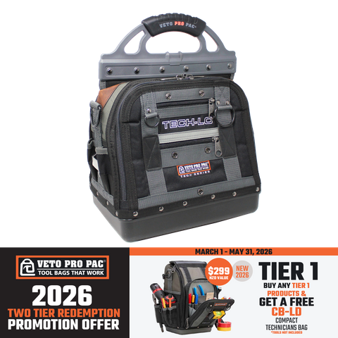 Veto Pro Pac Technicians Tool Bag Compact