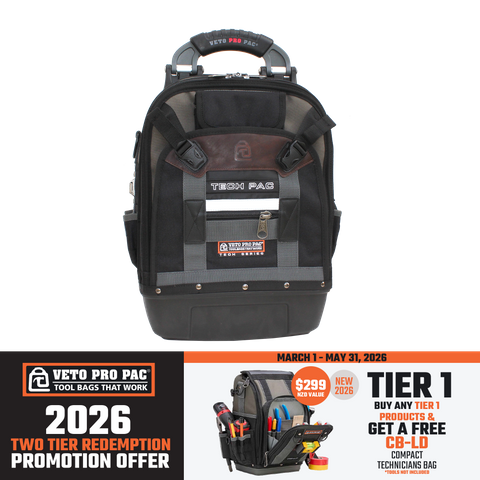 Veto Pro Pac Backpack Tool Bag
